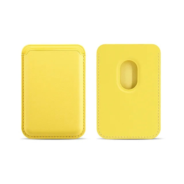 Yellow Magnet Wallet