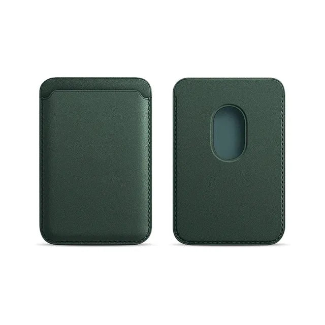 Dark Green Magnet Wallet