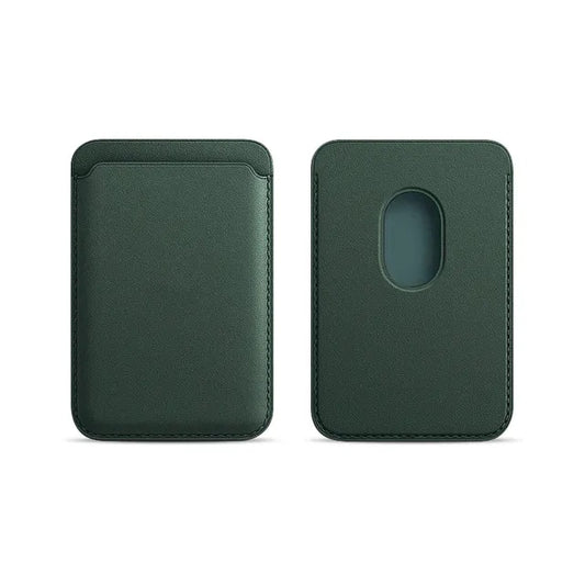 Dark Green Magnet Wallet