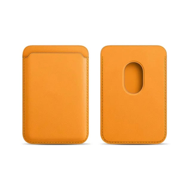 Orange Magnet Wallet