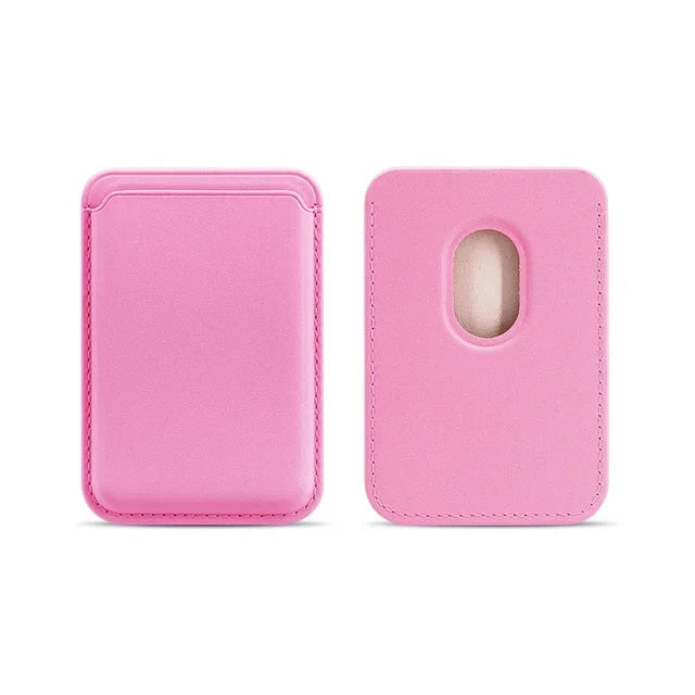 Dark Pink Magnet Wallet